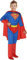 Ciao- Superman Costume déguisement garçon Original DC Comics (Taille 5-7 Ans) avec Muscles rembourrés, Boys, Caricature, 11699.5-7, Blue, Red