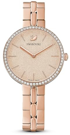Swarovski Damen-Uhren Analog Quarz One Size, Roségold 32012329