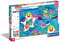 Clementoni 25261 Supercolor Baby Shark – Puzzle 3 x 48 Teile ab 4 Jahren, buntes Kinderpuzzle mit besonderer Leuchtkraft & Farbintensität, Geschicklichkeitsspiel für Kinder