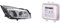 HELLA 1ZT 009 631-321 Hauptscheinwerfer - Bi-Xenon - D1S/H11/PY21W - 12V - rechts & 9720001 5DV 9 720-001 Vorschaltgerät, Gasentladungslampe