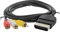 Gamer Gear RCA AV TV Video Audio Composite Cable Lead for Xbox Original Classic Console 1.8m