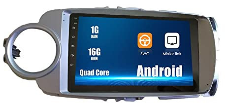Android 10 Autoradio Autonavigation Stereo Multimedia Player GPS Radio 2.5D Touchscreen fürToyota Yaris 2012-2017