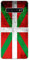Coque en Silicone imprimée Compatible Samsung Galaxy S10 5G Drapeau Basque