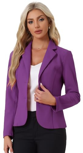 Allegra K Damen Blazer Blazer (1er Pack)