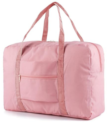 MIETONG Sac de cabine noir | sac de voyage rose sac à main valise imperméable 35 l grande capacité pliable homme et femme sac de voyage adapté pour les compagnies aériennes sacs de cockpit, rose,