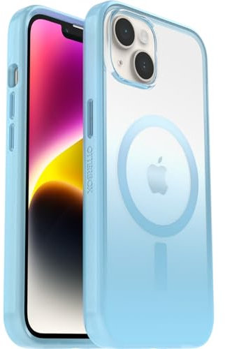 Otterbox Funda Serie Clear Case con MagSafe para Apple iPhone 14 a Prueba de Golpes y caídas, Ultra Fina, Funda Protectora, Testada 2X con los estándares Militares anticaídas, Regalia