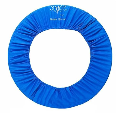YMYGCC Anelli da Ginnastica Cerchio da Ginnastica Artistica Custodia Protettiva Cover Ginnastica Ritmica Cerchio Anello Appratus Accessorio Custodia da Cerchio (Material : Blue)
