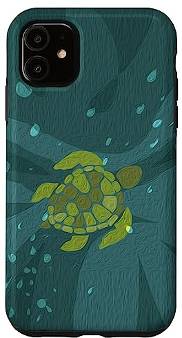 Turtle recycelt die Ozeane der Welt Great Eco Gift Hülle für iPhone 11