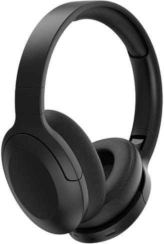 YiYunTE Auriculares Diadema Inalambricos Bluetooth Hombre Mujer, Cascos con Cable y Micrófono, Auriculares Plegables Cascos Cancelacion Ruido Auriculare Over Ear Headphones para Gaming Musica Gimnasio