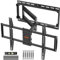 ELIVED TV Wall Bracket with 750mm Long Reach Arm, Smooth Extension TV Mount for Most 37-75inch TVs with Max.VESA 600x400mm up to 40KG, Long Articulated Wall Mount with Tilt, Swivel, Rotate, EV3019