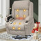 YONISEE Lift Chair Recliners for Elderly, Recliner Chair with Massage & Heat, Extended Footrest, Riser Reclining Chair with Type C+USB, 2 Cup Holders & 4 Side Pockets, 2 Hidden Armrest Storage