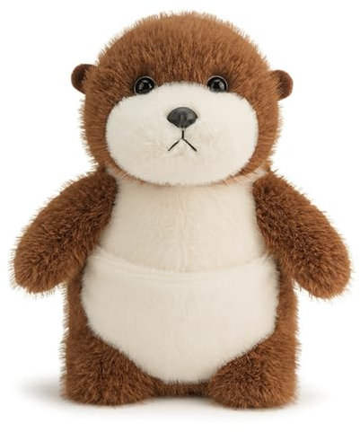 champracer Kuscheltier Otter Plüschtier, Kawaii Deko Plushie,zum Kuscheln & Spielen Plüsch Spielzeug,niedliches Plüschtier zum,Plüschkissen,Geschenk Spielzeu Für Kinder (23 cm,Seeotter)