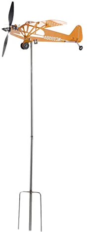 SUPVOX Lot De 3 Girouettes Directionnelles en Métal pour Avion Ornement De Jardin Résistant Aux Intempéries pour Une Utilisation