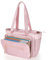 Prokva Lehrertasche für Damen, Lehrer Arbeitstasche 15,6 Zoll Laptoptasche mit Akkordeon Akten Organizer, Praktische Damen Computertasche für Lehrer, Designer, Büro, Uni, Reisen, Rosa