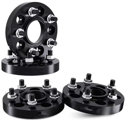 Autos Spurverbreiterungen Für Dacia Für Duster Flanschplatte T6-7075 Spurverbreiterungen Aluminium Nabe Verbreitert Adapte 5X114,3 CB 66,1 M12 X 1,5 Distanzscheiben Set(4x 35mm)