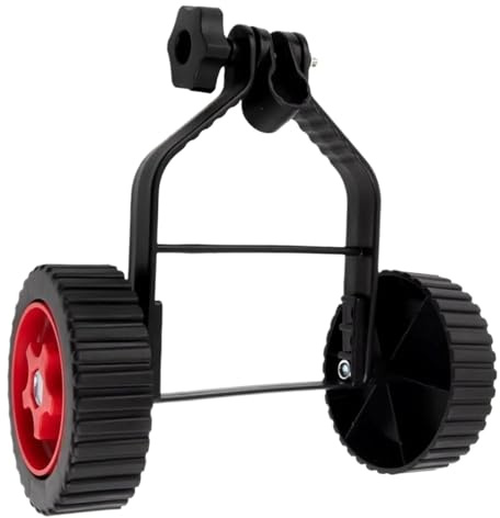 Universal Adjustable Lawn Mower Auxiliary Wheel Set - Durable Support Wheels for Easy Installation(ColorA)