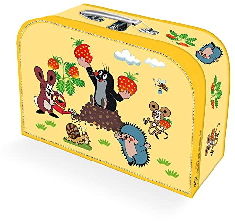 Kinderkoffer Der kleine Maulwurf medium: Pappkoffer Reisekoffer Kinder Spielkoffer
