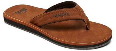 Quiksilver Carver Nubuck, Tongs. Homme, Marron (Brown/Brown/Brown Xccc), 45 EU
