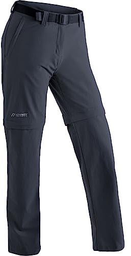 Maier Sports Nata 2, Damen Wanderhose, Wasserabweisende Zipp-off-Outdoorhose für Trekking und Hiking, Praktische Zipp-off-Funktion, PFC-frei, mSTRETCH pro 4 & Dryprotec