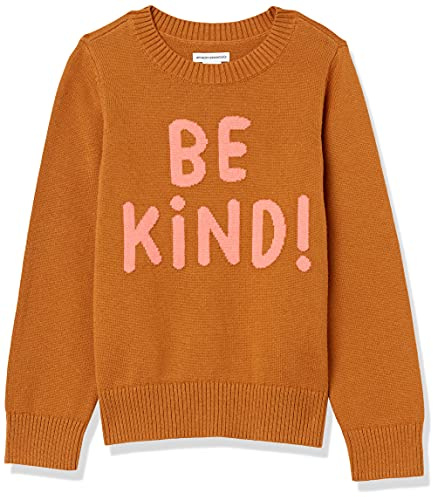 Amazon Essentials Mädchen Pullover mit Rundhalsausschnitt