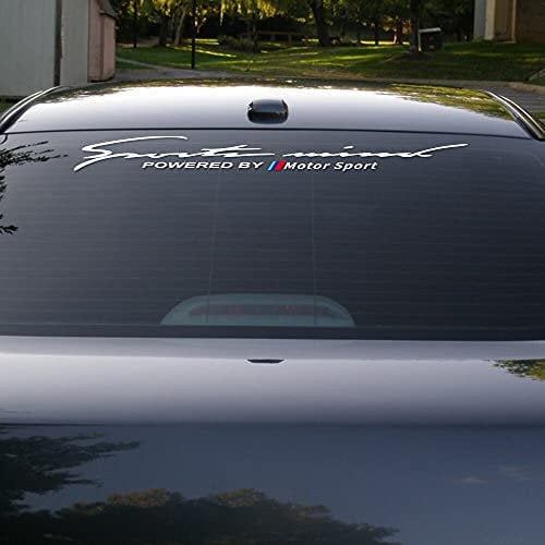 1 Stück für BMW E46 E90 E60 E39 E36 E87 E92 E91 E34 F30 E10 F20 F30 G30 X1 X3 X5 X6 Auto-Aufkleber vorne hinten Windschutzscheibe Autozubehör