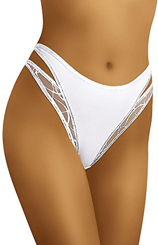 Wolbar Damen Midi-Slip WB88, Weiß,L