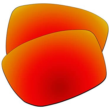 EZReplace Verres de rechange pour lunettes de soleil Oakley Gibston OO9449 (verres polarisés), Rouge feu., taille unique