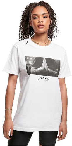Mister Tee Women's Ladies Pray Tee T-Shirt