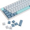 PBT shoko Custom keycaps，168 Key Cherry Profile Doubleshot Key Cap Set for 60%/64/84/108 Cherry/gateron MX switches US ANSI Layout Mechanical Keyboard