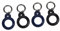 Mikikit Zubehör 4 Stück -Fall Air-Tag-Fall Kratzfeste Hülle Tracer-en Tracer-fälle Hundekoffer Luftmarke Telefon-Finder-Fall Anti-verlustfall Tasche Handy TPU Schlüsselanhänger