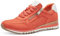 MARCO TOZZI Damen Sneaker flach mit Reißverschluss Vegan, Mehrfarbig (Carrot comb), 42 EU