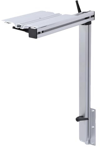 Pied de Table Amovible, Rotation 360° Pied de Table pour véhicule récréatif Pied Table détachable pour Ordinateur Portable, Support de Pied de Table en d'aluminium pour Camping-Car