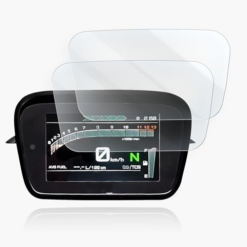 Moto Screenies Schutzfolie passend für Yamaha R125 / MT125 2023+ Tachoschutzfolie Displayschutzfolie 1x Ultra-Clear / 1x Anti-Glare