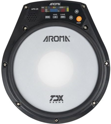 Aroma APD-20 Digital Drum Coach Mesh Practice Pad