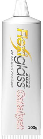 CROMAR – ACRYPOL FlexiGlass® BPO Catalyst Hardener – 100g | Low Viscosity Paste Hardener Activator for Polyester Resin & Primer | Essential GRP Fibreglass Catalyst for FlexiGlass Resin and Primer
