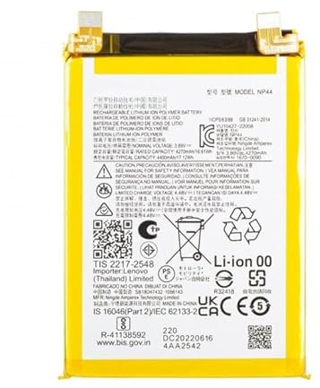 Genérico Batteria interna NP44 compatibile per Motorola Edge 40 4400mAh Ricambio telefono