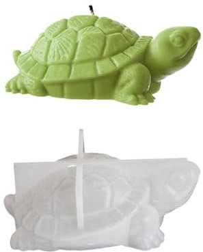 Moules en résine pour grands animaux tortues - Moule robuste pour décoration d'intérieur avec plâtre époxy