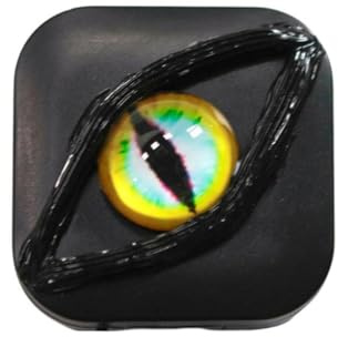 Devil's Eye Contact Lenses Box Color Portable Contact Lens Kit For Travel Case Portable Portable Lens Lens, Removal Lens, Removal Travel Portable No Personality Storage Fancy N