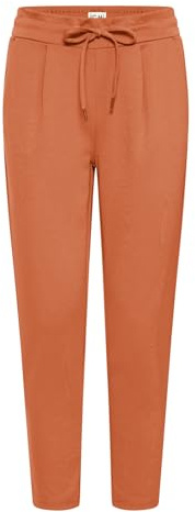 ICHI Damen Ihkate Pa Lässige Business-Hose, 181354/Burnt Ochre, L EU