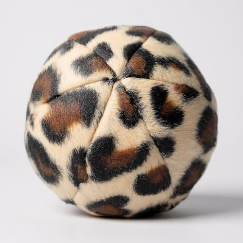 Animalischer Anti-Stress-Ball Squeeze Yoga & Anti Stressball Ball Knetball - ideal zum Entspannen und gut für Menschen mit Arthritis Händen (Leopard)