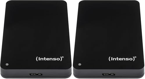 Intenso Memory Drive, 1TB disque dur externe 1 To Noir (Confezione da 2)