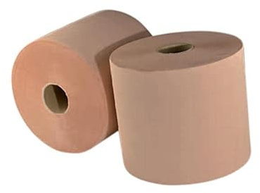 WACOX Bobine Papier essuie Mains ouate Rouleau 300m (Lot de 2) Made in France