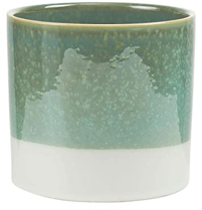 BUTLERS Blumentopf Ø 12cm Steinzeug -Early Spring- Pflanzentopf für innen und außen | Übertopf zur Dekoration von Balkon, Küche, Fensterbank, Pflanzregal, Wohnzimmer