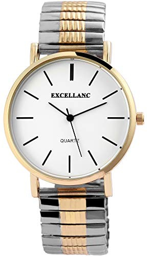 Excellanc Herren - Uhr Zugarmband Comfort Fit Analog Quarz 2700015