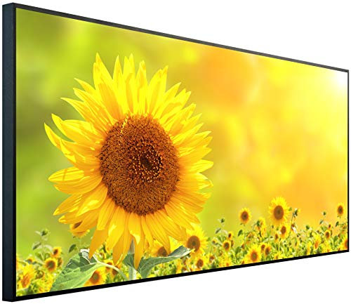 Ecowelle Infrarotheizung mit Bild | 750 Watt | 60x120 cm | Infrarot Heizung| | Made in Germany| a 41 Sonnenblume