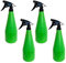 HAC24 4er Set Pflanzen Sprühflasche 1 Liter Pflanzensprüher Kunststoff Handsprüher Grün Desinfektionssprüher Zerstäuber