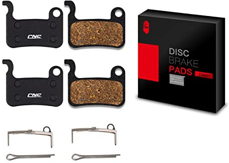 CNC Fahrrad Bremsbeläge,Scheibenbremsbeläge für Shimano XT Organisch Resin,2 Paar