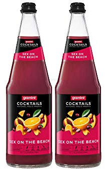 Granini Sex on the Beach - 2er Set Granini Alkoholfreier Cocktail - 2x Sex on the Beach Alkoholfrei 1L inkl. Pfand MEHRWEG