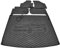 Car Lux AR05949 - Protector alfombra maletero + Alfombras Alfombrillas de goma a medida para Caddy desde 2004-