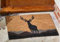 Garden Mile 75 x45cm Stag Large Front Door Mat Outside Door Mat Indoor Entrance Doormats Outdoor Door Mats Heavy Duty Coir Doormats Outdoor Door Mats Indoor Non Slip Eco-Friendly